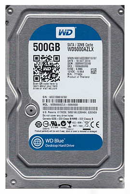 Жесткий диск WD WD5000AZLX 500Гб #1
