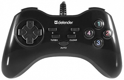 Геймпад проводной DEFENDER GAME MASTER G2