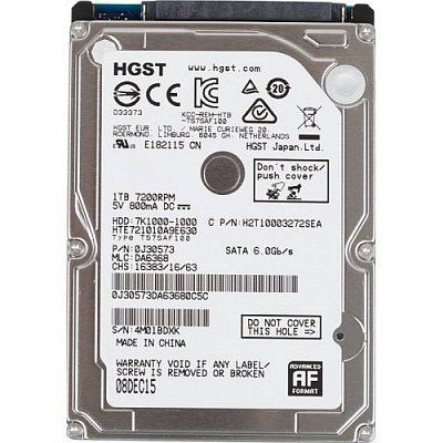 Жесткий диск для ноутбука HGST HTS721010A9E630 1Тб #3