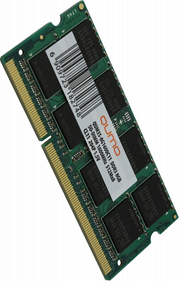 Оперативная память SO-DIMM QUMO QUM3U-8G1600C11 DDR3 8Гб (Новая)
