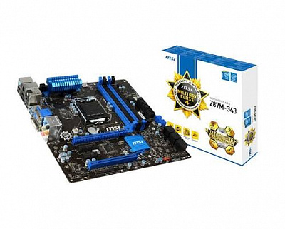 Материнская плата MSI Z87M-G43