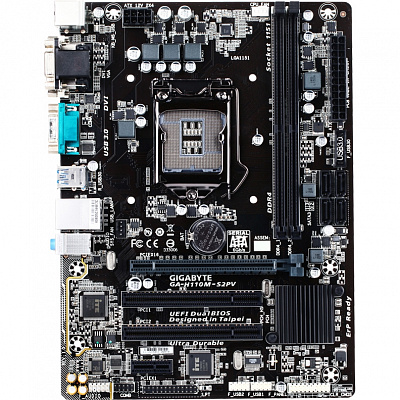 Материнская плата GIGABYTE GA-H110M-S2PV